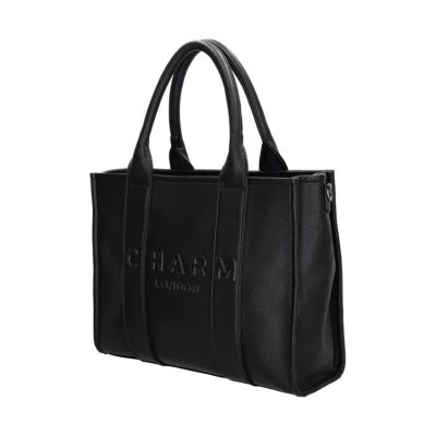 Charm London Laptoptas - Bond - Zwart 