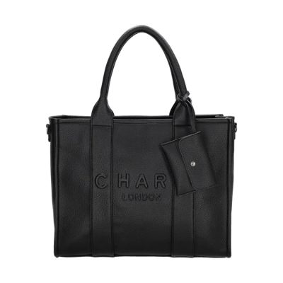 Charm London Laptoptas - Bond - Zwart 