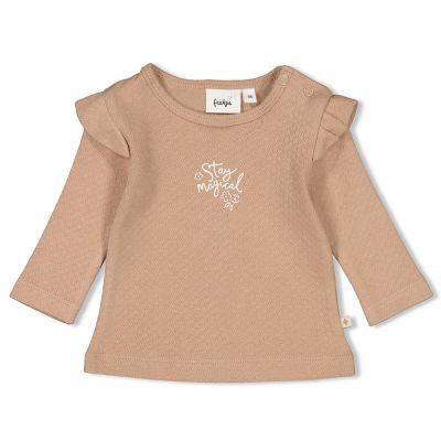 Feetje T-Shirt Stay Magical Hazelnoot 56