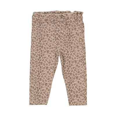 Feetje Better Together Print Legging - Maat 56 - Taupe Melange