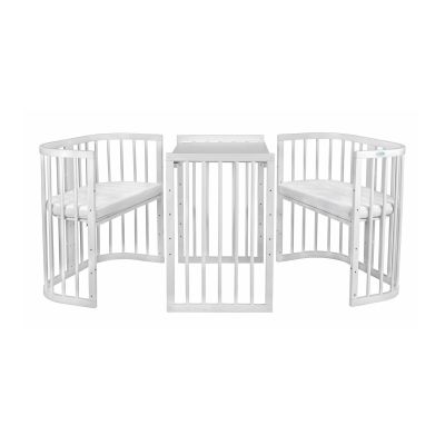 Waldin W2 Combibed 7-in-1 - White