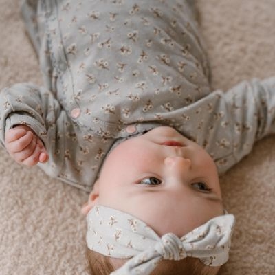 Dirkje 2-Delige Set + Haarband Faded Blue 50