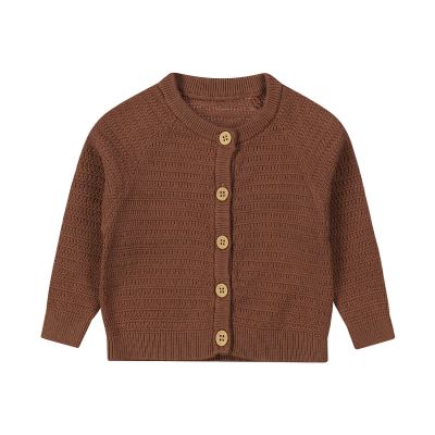 Cardigan Dirkje marron
