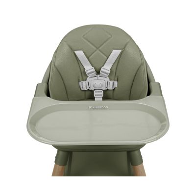 Kikkaboo Kinderstoel 2 in 1 Woody Leger Groen Kikkaboo Kinderstoel 2 in 1 Woody Leger Groen