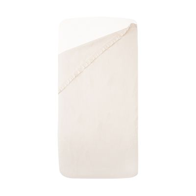 Witlof For Kids Wieglaken Tuck-Inn Ruffle Off White 40 x 80 cm