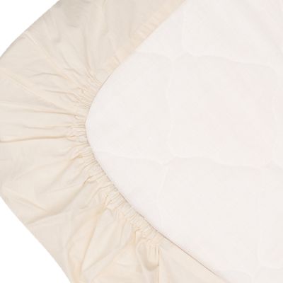 Witlof For Kids Wieglaken Tuck-Inn Ruffle Off White 40 x 80 cm