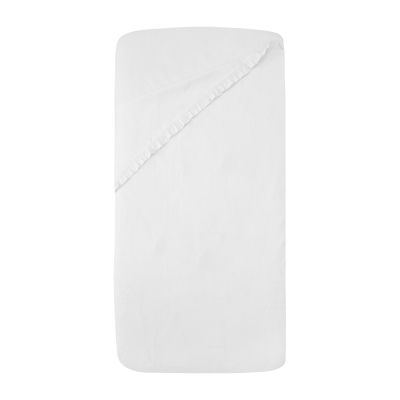 Witlof For Kids Wieglaken Tuck-Inn Ruffle Wit 40 x 80 cm