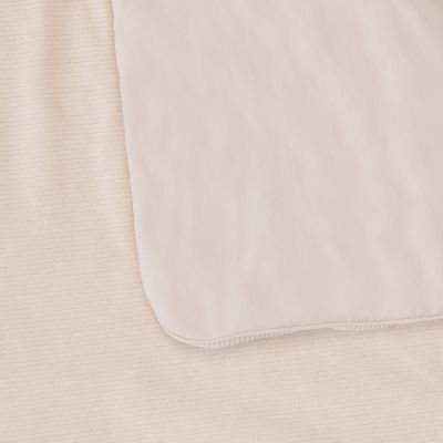 Witlof For Kids Ledikantdeken Tuck-Inn Soft Sand Velvet Rib 60 x 120 cm