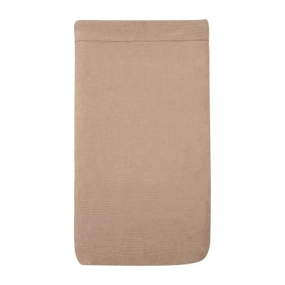 Witlof For Kids Ledikantdeken Tuck-Inn Urban Taupe Velvet Rib 60 x 120 cm