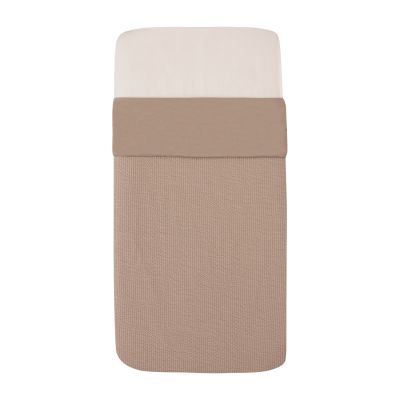 Witlof For Kids Ledikantdeken Tuck-Inn Urban Taupe Waves 60 x 120 cm