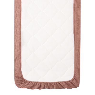 Witlof For Kids Wiegdeken Tuck-Inn Dusty Pink Waves 40 x 80 cm