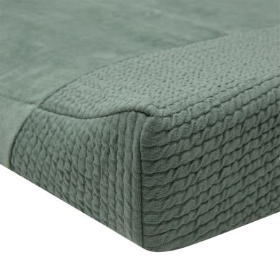 Witlof For Kids Aankleedkussenhoes Forest Green Waves 70 x 50 cm