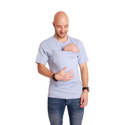Womboo Buidelshirt Man Lichtblauw S