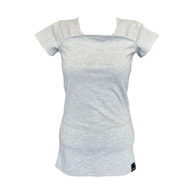 Womboo Buidelshirt Vrouw Lichtgrijs L