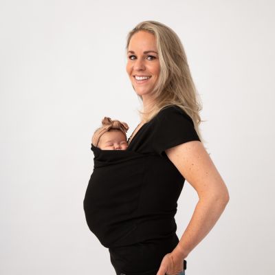Womboo Buidelshirt Vrouw Zwart maat M
