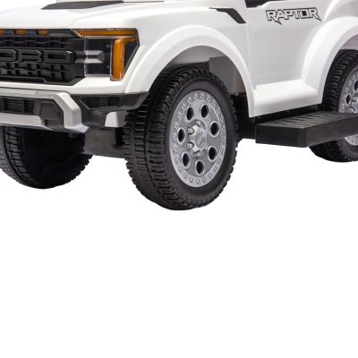Puck Loopauto Ford F150 met Duwstang - Wit