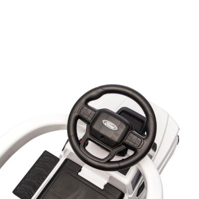 Puck Loopauto Ford F150 met Duwstang - Wit