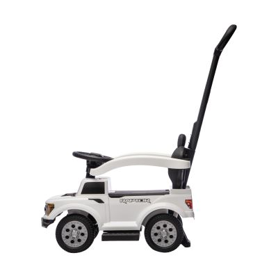 Puck Loopauto Ford F150 met Duwstang - Wit