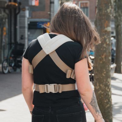 ByKay Classic Pro Click Carrier - Ribbed Velvet - Almond Sand