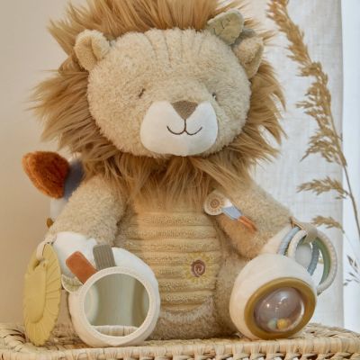 Little Dutch Safari Friends Activiteitenknuffel Leeuw