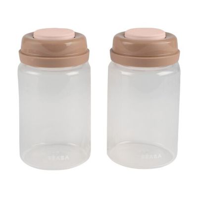Béaba Moedermelkflesjes voor Moedermelkkoeler - 2 Stuks - Roze Béaba Moedermelkflesjes voor Moedermelkkoeler - 2 Stuks - Roze