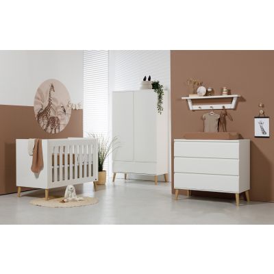 TWF Ledikant 60 x 120 - Commode Beach Island White