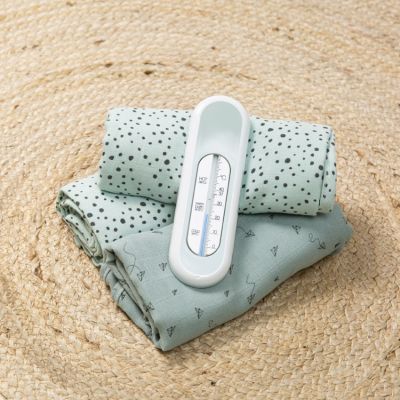 Bébé-Jou Thermometer Bad Fabulous Sky Green Bébé-Jou Thermometer Bad Fabulous Sky Green