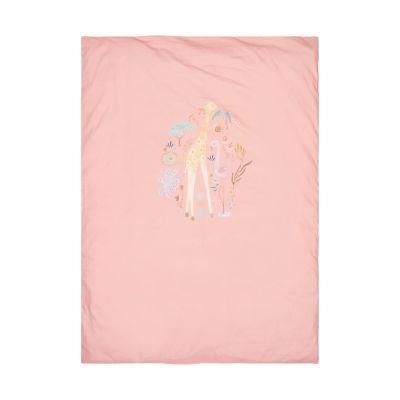 Little Dutch Blooming Safari Ledikant Dekbedovertrek - 100 x 140 cm - Roze