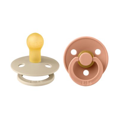 BiBs Fopspeen - Rond - 2 Stuks