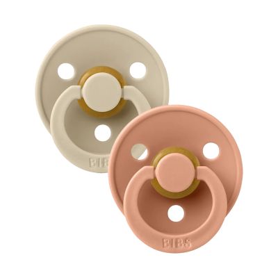 BiBs Fopspeen - Rond - 2 Stuks
