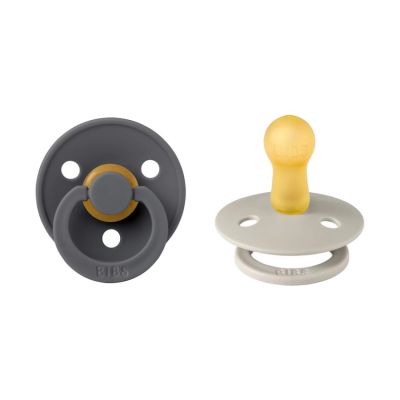 BiBs Fopspeen - Rond - 2 Stuks