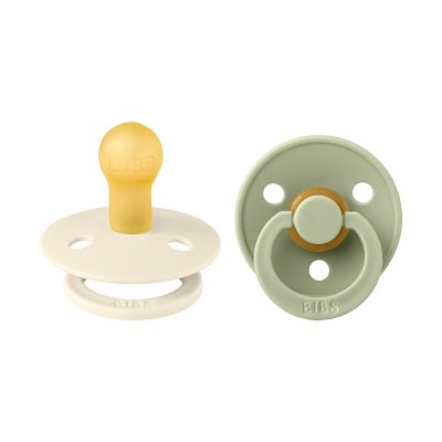 BiBs Retro Fopspeen 6-18 Mnd 2 Stuks