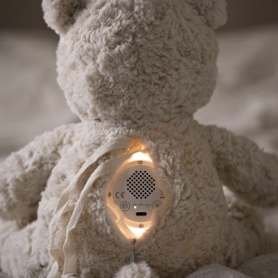 Baby’s Only Knuffelbeer Bo met Slaaptrainer – Taupe