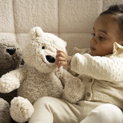 Baby’s Only Knuffelbeer Bo met Slaaptrainer – Warm Linen