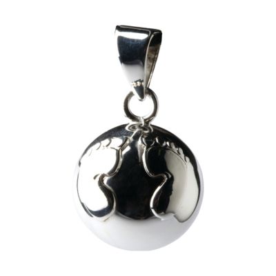 Bola Zwangerschapshanger Voetjes Zilver