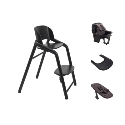 Bugaboo Giraffe Kinderstoel Ultimate Bundel Black Bugaboo Giraffe Kinderstoel Ultimate Bundel Black