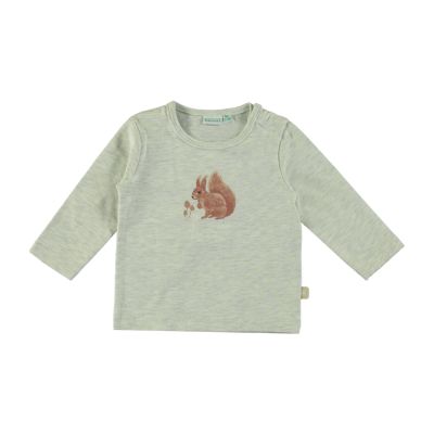 Babylook T-Shirt Squirrel Oatmeal Melee