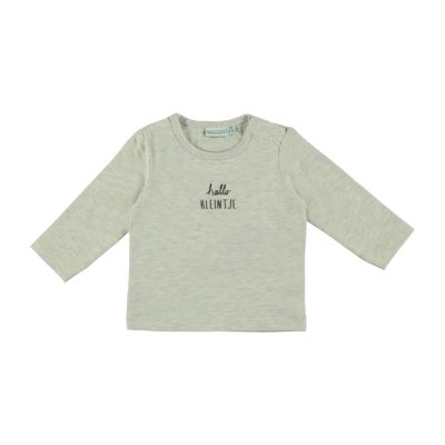 Babylook T-Shirt Hallo Kleintje Oatmeal Melee
