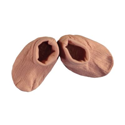 Chaussons en crêpe Babylook - Cameo Brown