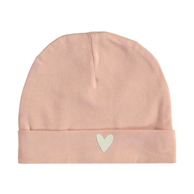 Chapeau en forme de cœur Babylook - Peach Beige
