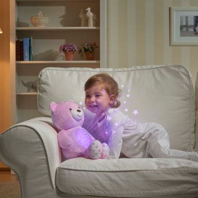 Chicco Knuffel Projector Baby Bear First Dreams Roze