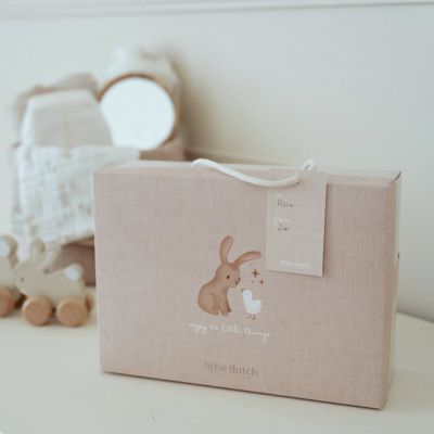 Little Dutch Giftset Kleding - Newborn Naturals - Creme - 62/68
