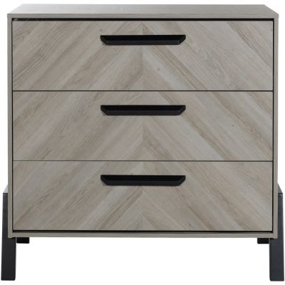 TWF Ledikant 70 x 140 Incl. Juniorzijden - Commode - Hanglegkast Havana