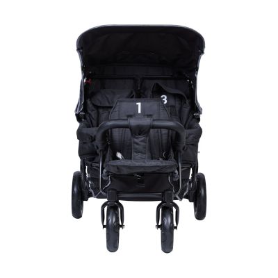 Childhome Drieling Kinderwagen - Triplet - Zwart