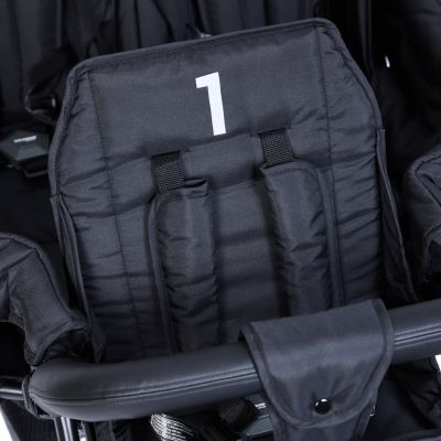 Childhome Drieling Kinderwagen - Triplet - Zwart