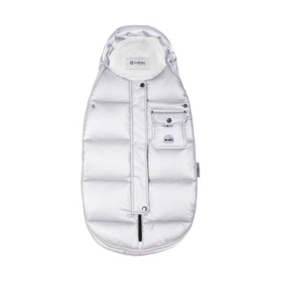 Cybex Voetenzak - Platinum Winter Mini - Arctic Silver / Silver Cybex Voetenzak - Platinum Winter Mini - Arctic Silver / Silver