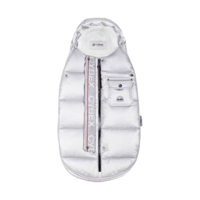 Cybex Voetenzak - Platinum Winter Mini - Arctic Silver / Silver Cybex Voetenzak - Platinum Winter Mini - Arctic Silver / Silver