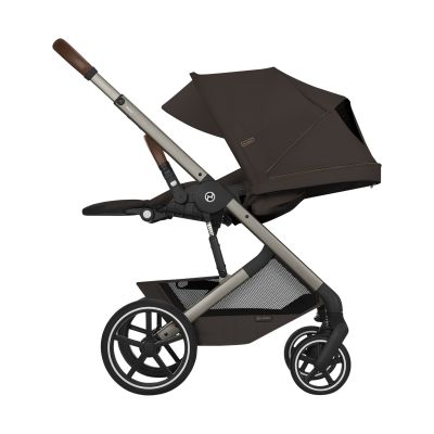 Cybex Balios S Lux Kinderwagen Taupe - Chocolate Brown