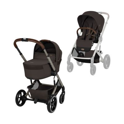 Cybex Balios S Lux 2-in-1 Kinderwagen Met Opvouwbare Reiswieg