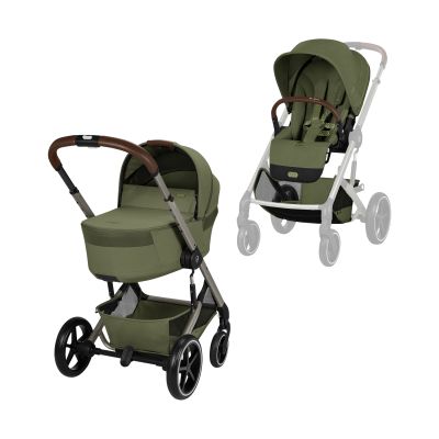 Cybex Balios S Lux 2-in-1 Kinderwagen Met Opvouwbare Reiswieg